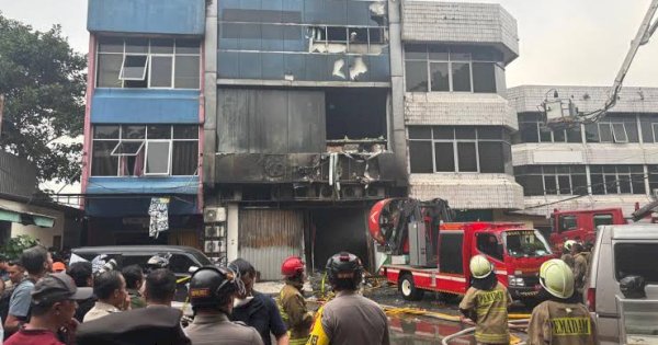 Kebakaran Gedung Terra Drone-01 Update Kebakaran Gedung Terra Drone di Kemayoran yang Tewaskan 22 Orang
