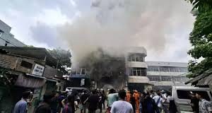 Mencekam! Kebakaran Kantor Terra Drone di Kemayoran Tewaskan Delapan Orang Kebakaran Gedung Terra Drone