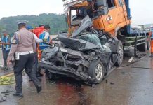 Tabrakan Beruntun di Tol Purbaleunyi, 9 Kendaraan Terlibat dan 1 Orang Tewas